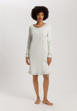 Una Tulip Sleeve Cotton Nightgown | Green Beryl 74772-2707