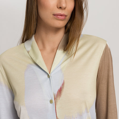 Olivia Soft Tencel™ Collared Shirt | Abstract Paint 74775-3050