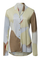 Olivia Soft Tencel™ Collared Shirt | Abstract Paint 74775-3050