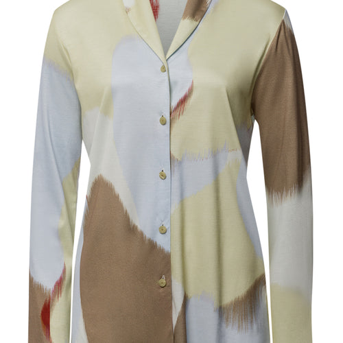 Olivia Soft Tencel™ Collared Shirt | Abstract Paint 74775-3050