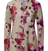 Olivia Soft Tencel™ Collared Shirt | Flower Art Print 74775-3051