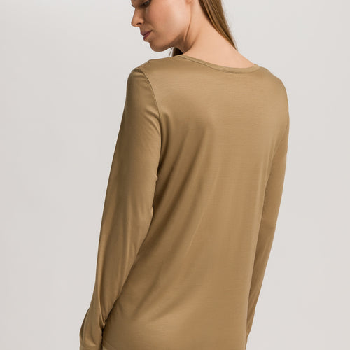 Olivia Soft Tencel™ Round Neck Top | Fern Green 74776-1711