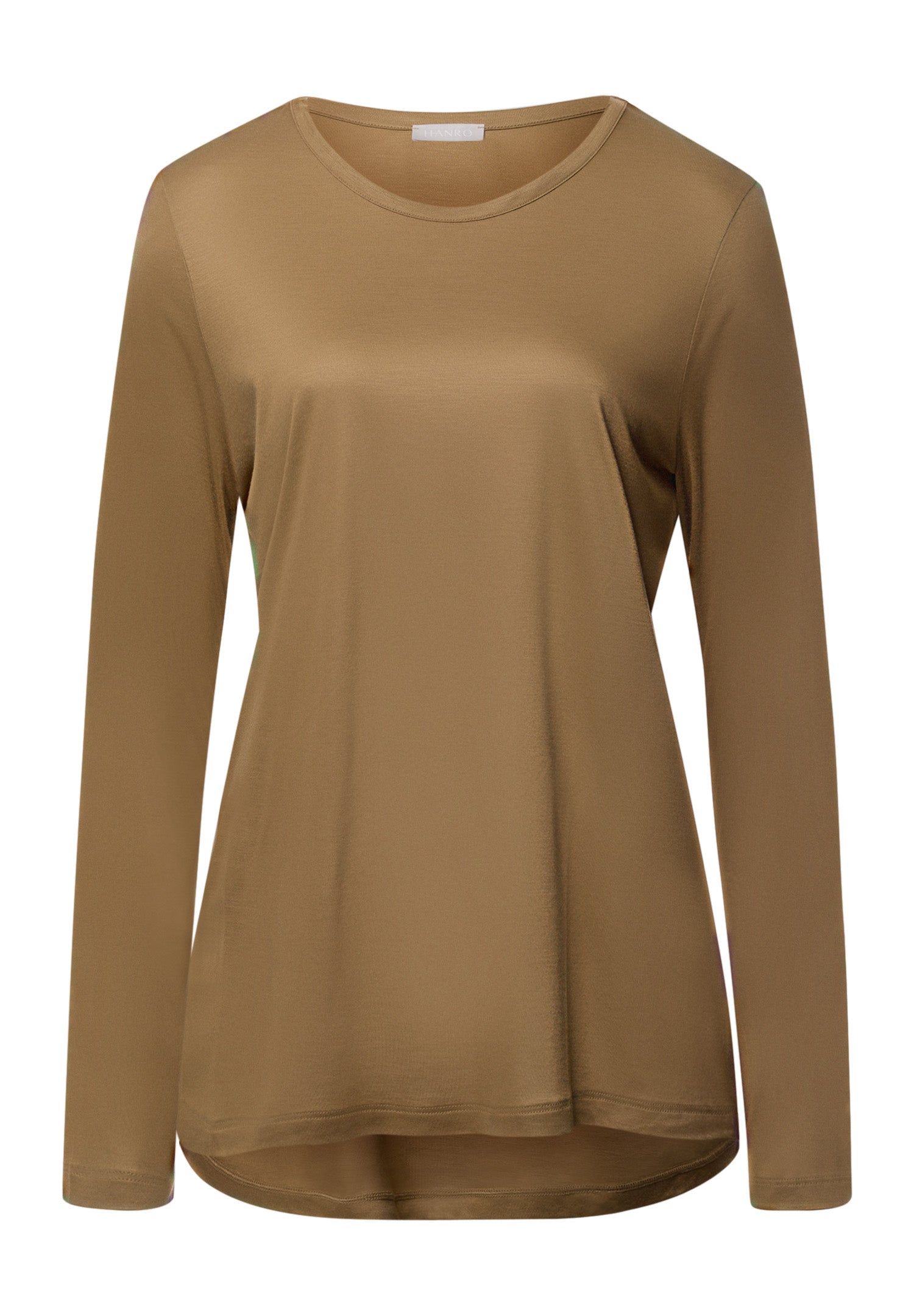 Olivia Soft Tencel™ Round Neck Top | Fern Green 74776-1711
