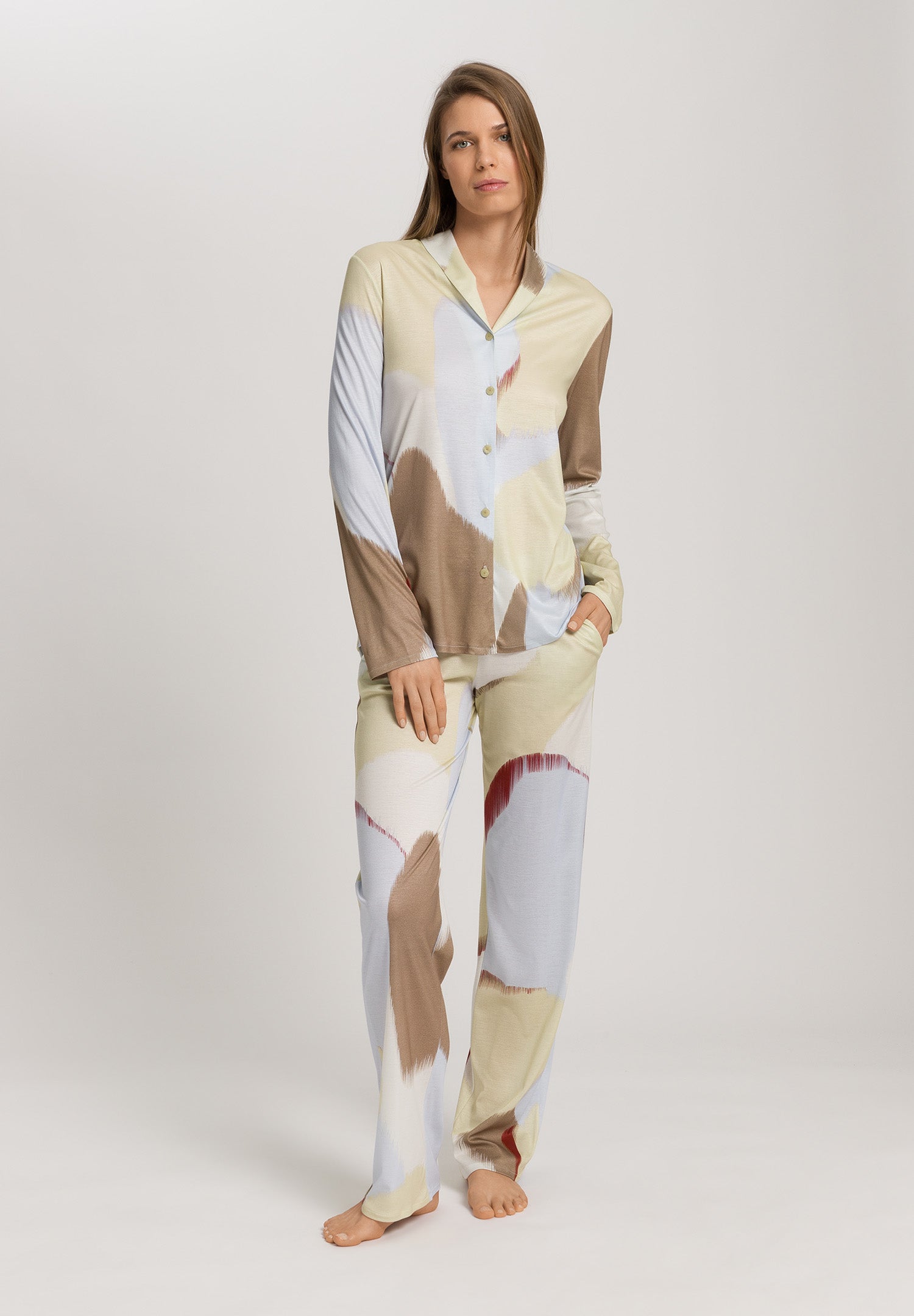 Olivia Soft Tencel™ Lounge Pants | Abstract Paint 74777-3050