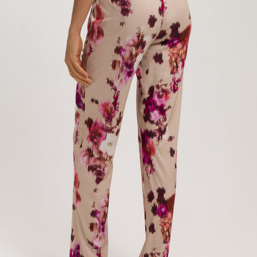 Olivia Soft Tencel™ Lounge Pants | Flower Art Print 74777-3051