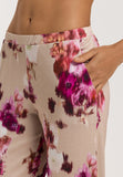 Olivia Soft Tencel™ Lounge Pants | Flower Art Print 74777-3051