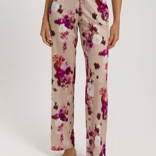 Olivia Soft Tencel™ Lounge Pants | Flower Art Print 74777-3051