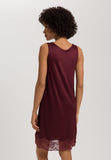 Lilith Tencel™ Lace Trim Tank Nightgown | Vivid Brown 74779-2421
