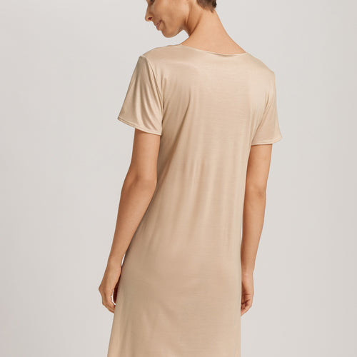 Lilith Tencel™ Lace Trim Nightgown | Coffee Quartz 74780-2216