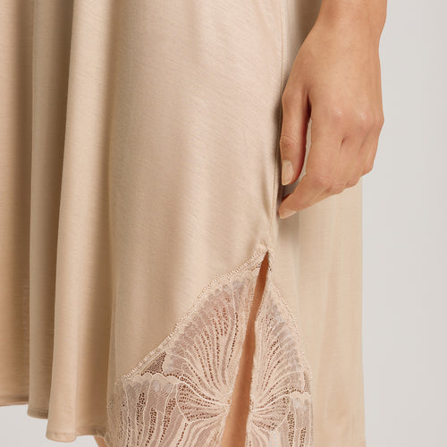 Lilith Tencel™ Lace Trim Nightgown | Coffee Quartz 74780-2216