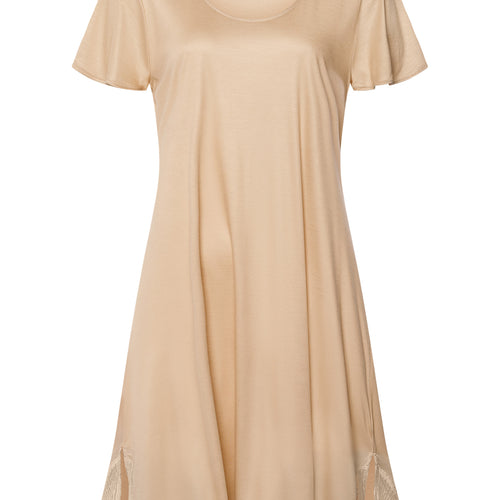 Lilith Tencel™ Lace Trim Nightgown | Coffee Quartz 74780-2216