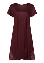 Lilith Tencel™ Lace Trim Nightgown | Vivid Brown 74780-2421