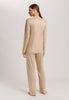Lilith Tencel™ Lace Trim Pajama Set | Coffee Quartz 74781-2216