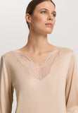 Lilith Tencel™ Lace Trim Pajama Set | Coffee Quartz 74781-2216
