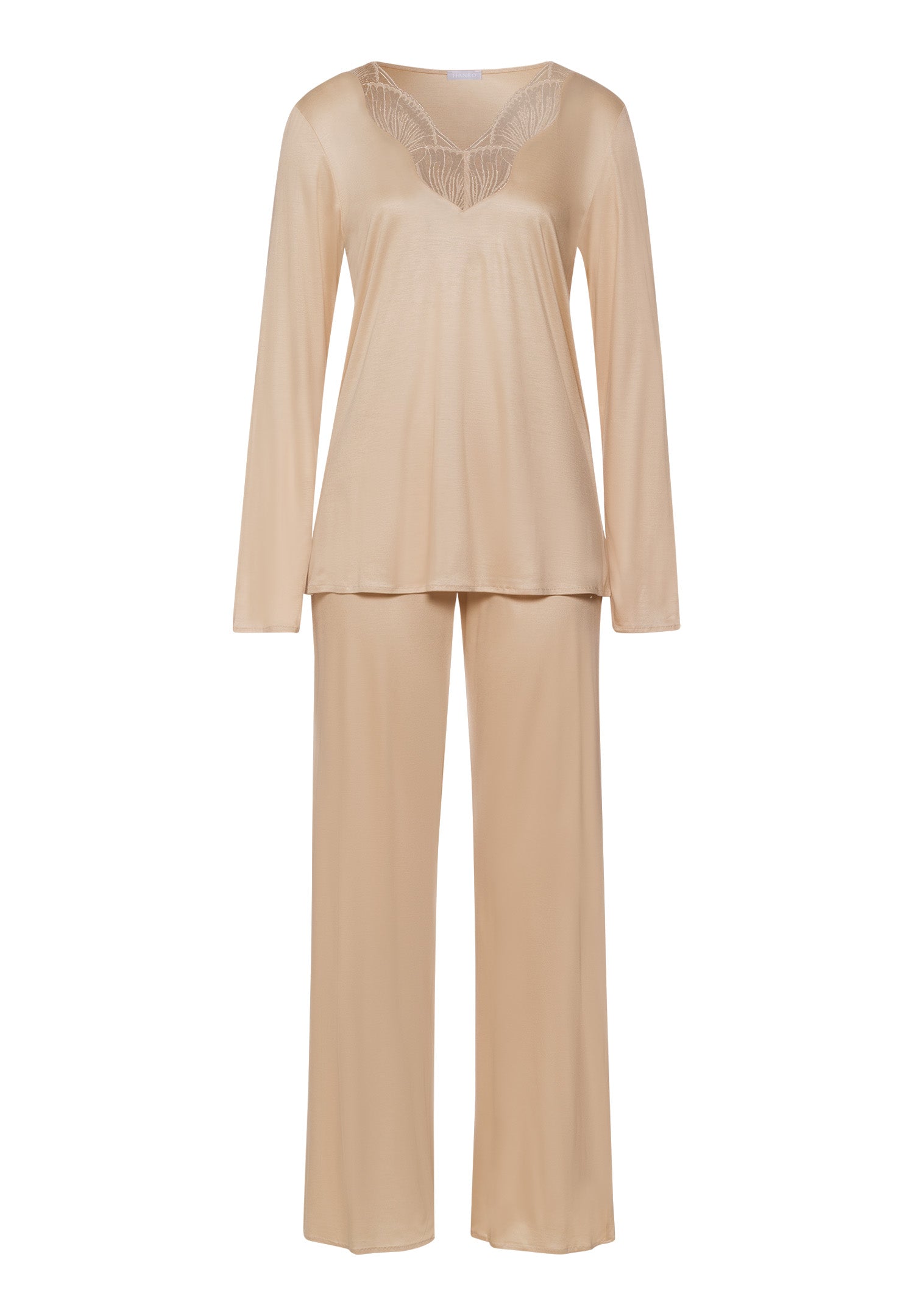 Lilith Tencel™ Lace Trim Pajama Set | Coffee Quartz 74781-2216