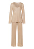 Lilith Tencel™ Lace Trim Pajama Set | Coffee Quartz 74781-2216