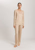 Lilith Tencel™ Lace Trim Pajama Set | Coffee Quartz 74781-2216