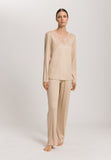 Lilith Tencel™ Lace Trim Pajama Set | Coffee Quartz 74781-2216
