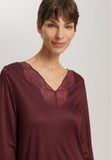 Lilith Tencel™ Lace Trim Nightgown | Vivid Brown 74783-2421