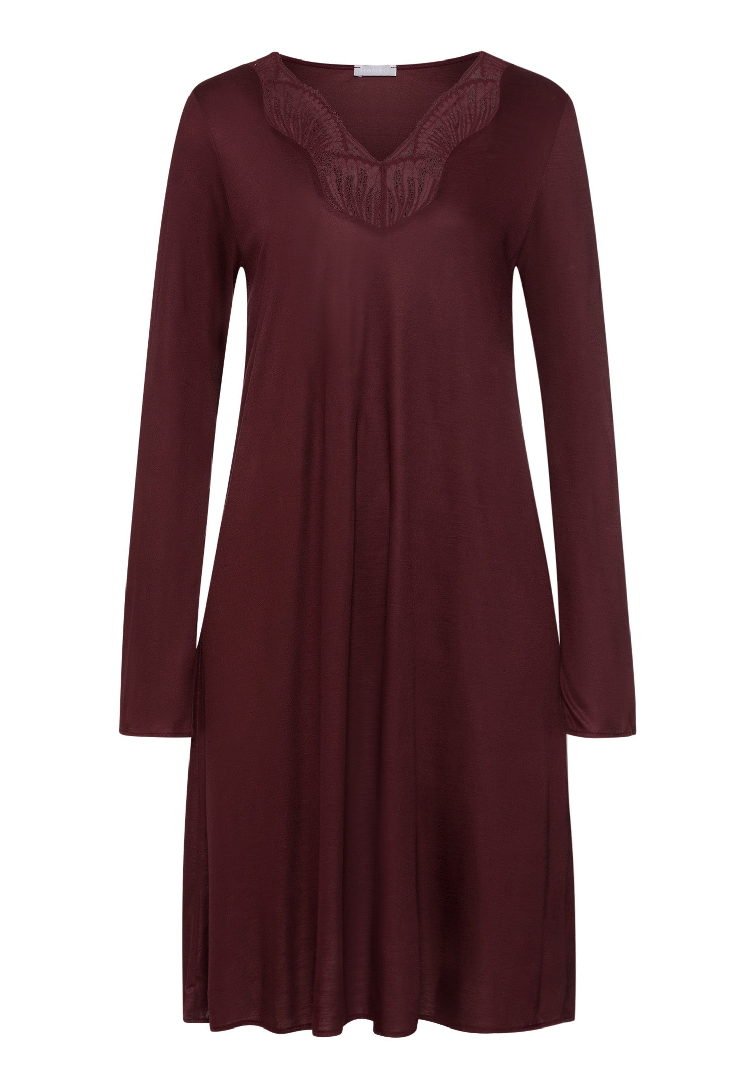 Lilith Tencel™ Lace Trim Nightgown | Vivid Brown 74783-2421