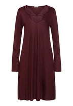 Lilith Tencel™ Lace Trim Nightgown | Vivid Brown 74783-2421