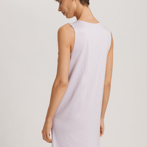Kalea Floral Tulle Cotton Tank Nightgown | Pink Lavender 74784-2463