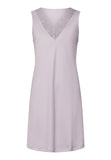 Kalea Floral Tulle Cotton Tank Nightgown | Pink Lavender 74784-2463