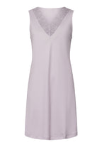 Kalea Floral Tulle Cotton Tank Nightgown | Pink Lavender 74784-2463