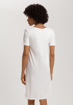 Kalea Floral Tulle Cotton Nightgown | Off White 74785-102