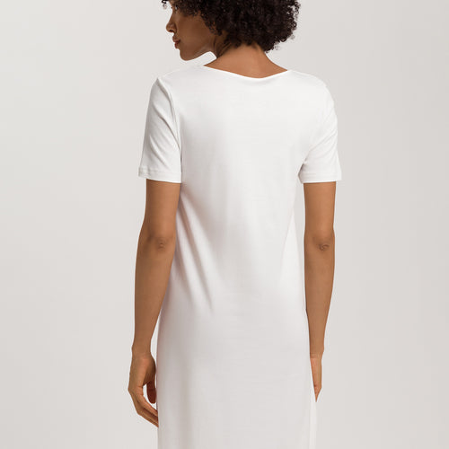 Kalea Floral Tulle Cotton Nightgown | Off White 74785-102