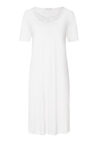 Kalea Floral Tulle Cotton Nightgown | Off White 74785-102