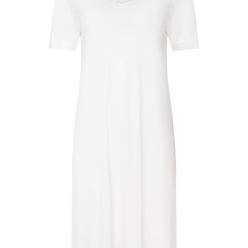 Kalea Floral Tulle Cotton Nightgown | Off White 74785-102