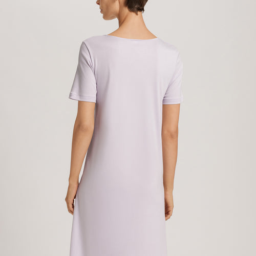 Kalea Floral Tulle Cotton Nightgown | Pink Lavender 74785-2463
