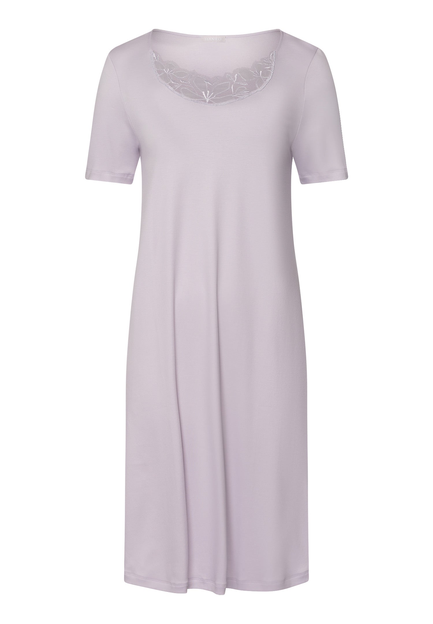 Kalea Floral Tulle Cotton Nightgown | Pink Lavender 74785-2463