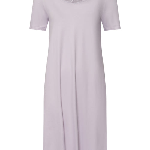 Kalea Floral Tulle Cotton Nightgown | Pink Lavender 74785-2463