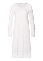 Kalea Floral Tulle Cotton Nightgown | Off White 74786-102