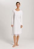 Kalea Floral Tulle Cotton Nightgown | Off White 74786-102