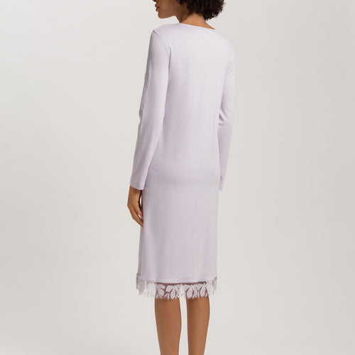 Kalea Floral Tulle Cotton Nightgown | Pink Lavender 74786-2463