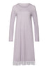 Kalea Floral Tulle Cotton Nightgown | Pink Lavender 74786-2463