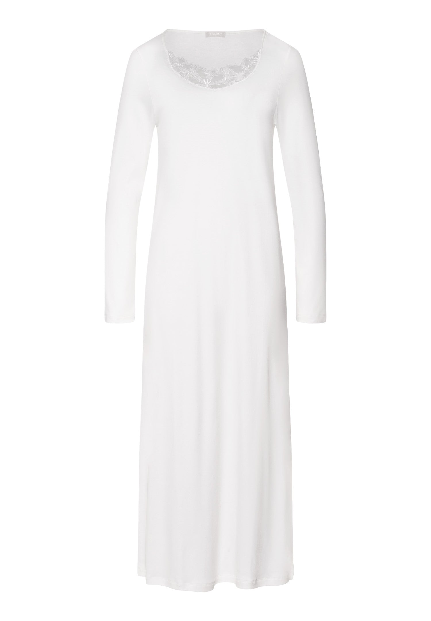 Kalea Floral Tulle Cotton Nightgown | Off White 74787-102