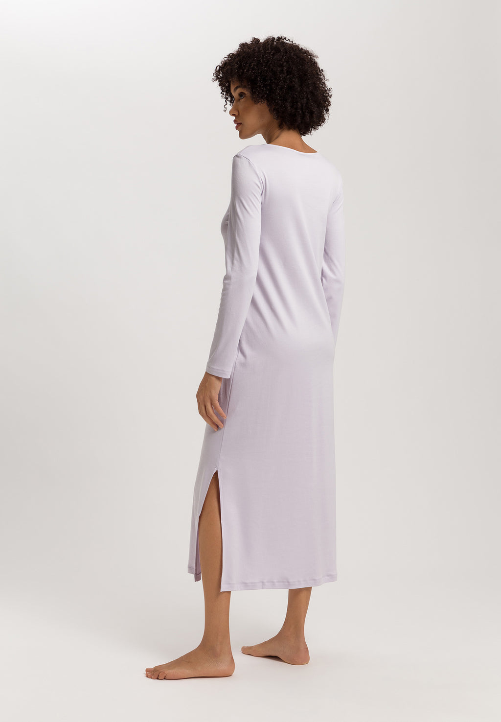 Kalea Floral Tulle Cotton Nightgown | Pink Lavender 74787-2463