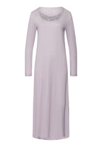 Kalea Floral Tulle Cotton Nightgown | Pink Lavender 74787-2463