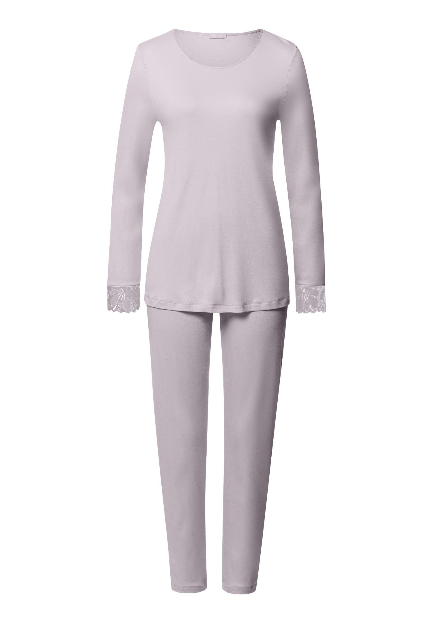 Kalea Floral Tulle Cotton Pajama Set | Pink Lavender 74788-2463