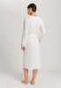 Kalea Floral Tulle Cotton Robe | Off White 74789-102