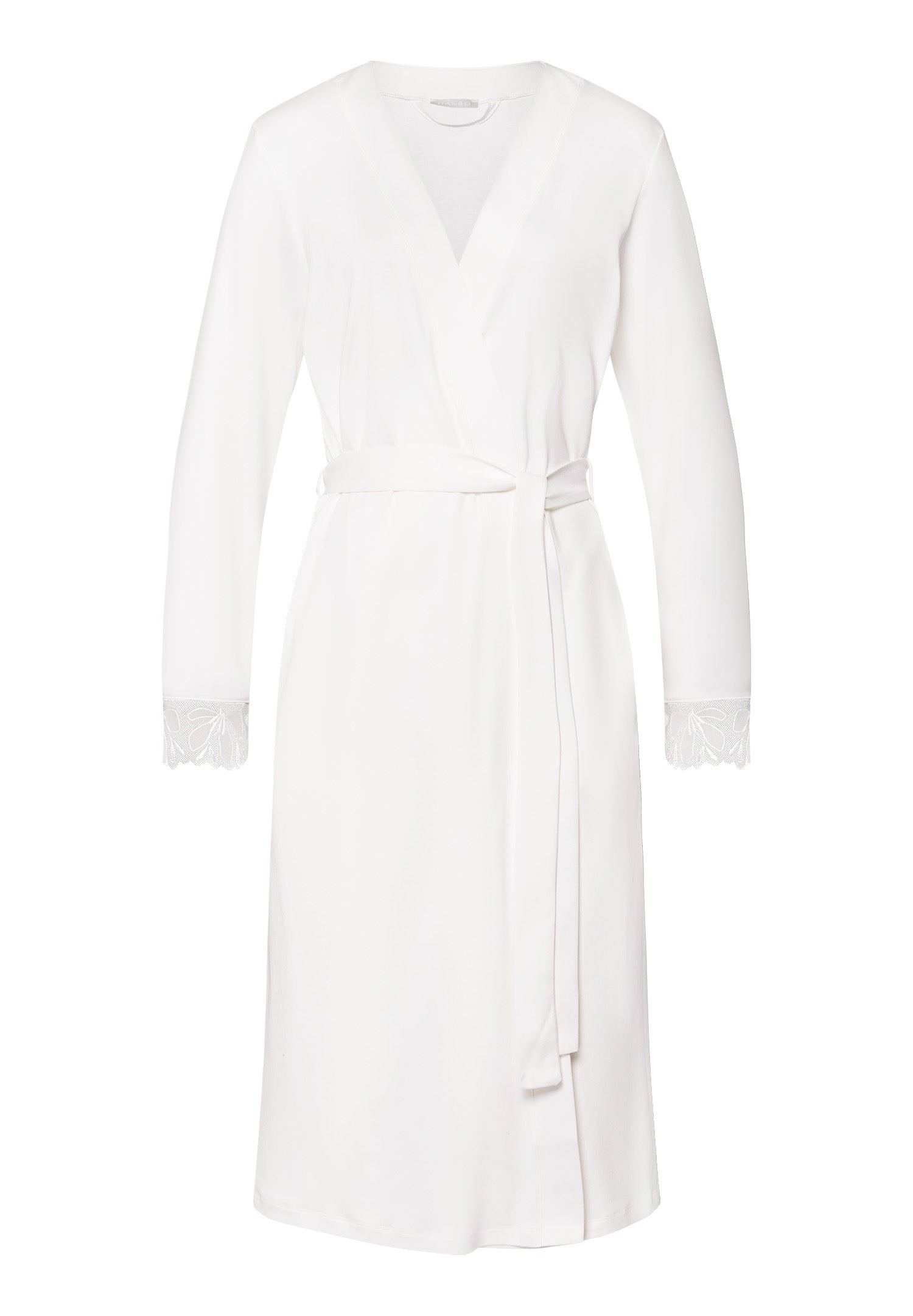 Kalea Floral Tulle Cotton Robe | Off White 74789-102