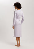 Kalea Floral Tulle Cotton Robe | Pink Lavender 74789-2463