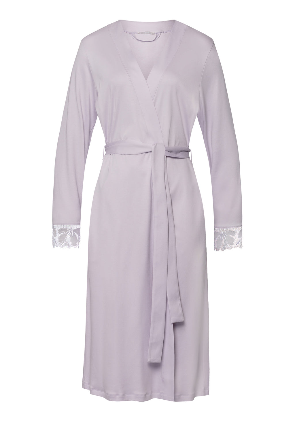 Kalea Floral Tulle Cotton Robe | Pink Lavender 74789-2463