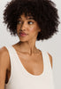 Serena Cotton And Linen Tank Gown 90cm | Misty White 74791-2123