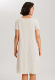 Serena Cotton And Linen Nightgown | Misty White 74792-2123