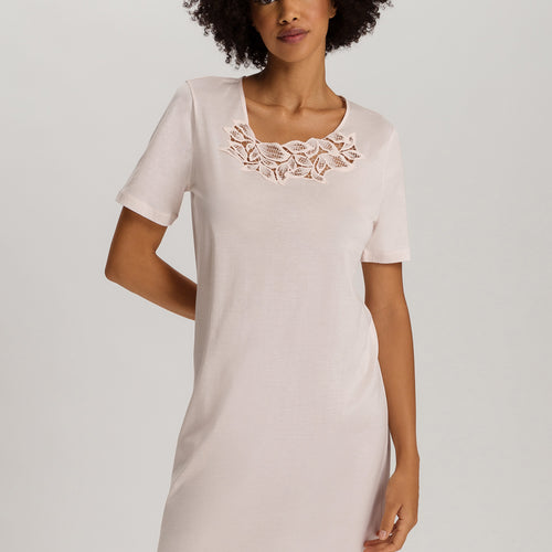 Liz Cotton Nightgown With Embroidery | Melon Soda 74796-2337